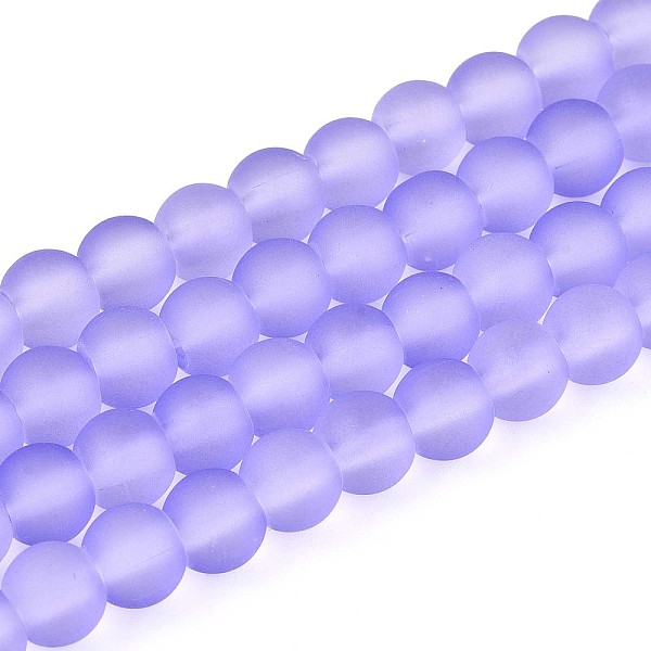 Lilac Frosted Round… - image