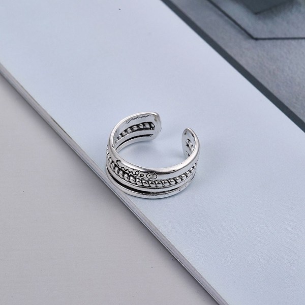 Adjustable Brass Cuff Finger Rings