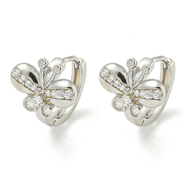 Brass Hoop Earrings - image