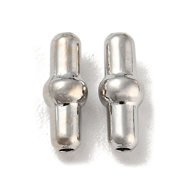 

PandaHall Brass beads, Tube Column, Platinum, 7mm, Hole: 0.7mm Brass Others