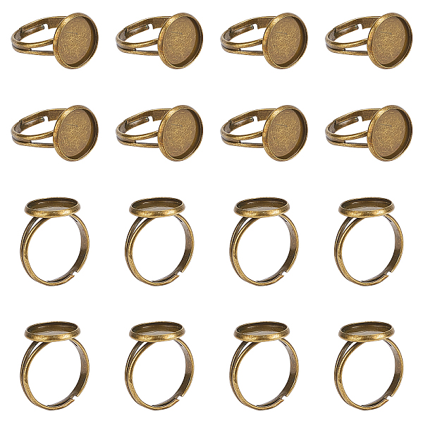 Adjustable Brass Ring Components