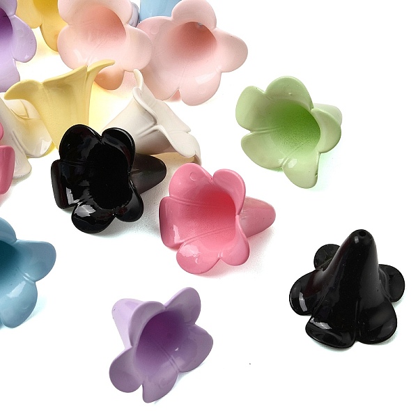 Acrylic Bead Caps