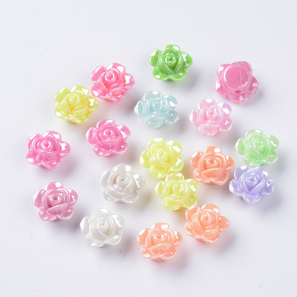 Opaque Acrylic Beads - image