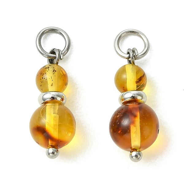 Natural Amber Pendants