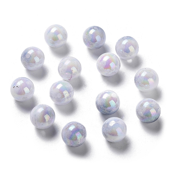 Perles Acryliques Opaques Bicolores