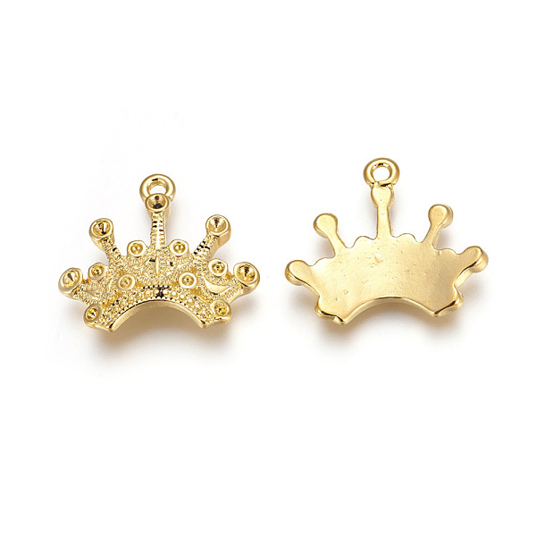 

PandaHall Alloy Big Pendants, Mixed Shapes, Golden, 15~75x5~55x1~7mm, Hole: 1~28mm Alloy Mixed Shapes