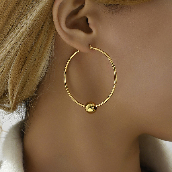 

PandaHall Elegant Geometric Stainless Steel Earrings Set for Women, Gold Plated Stainless Steel