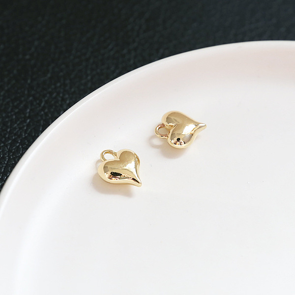 

PandaHall Alloy Pendants, Heart, 13x11mm Alloy Heart
