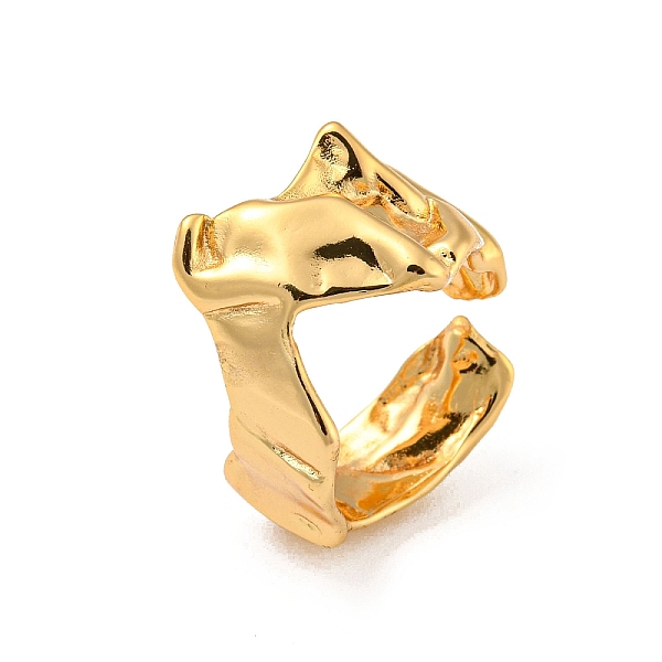 

PandaHall 304 Stainless Steel Open Cuff Rings, Golden, Inner Diameter: 17mm 304 Stainless Steel Others