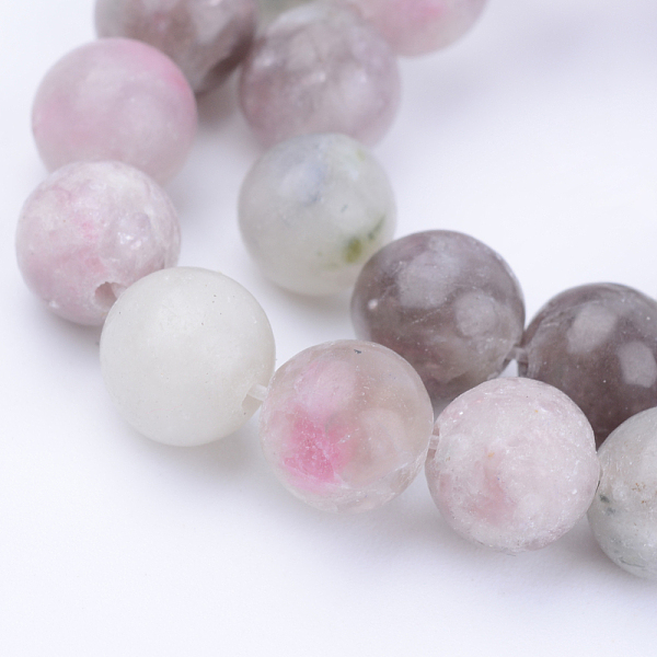 Natural Lilac Jade Beads Strands