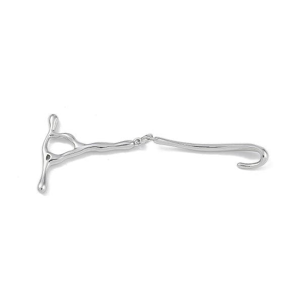 

PandaHall Brass Toggle Clasps, for Bracelet Making, Platinum, 27x24.5x2.7mm, Hole: 1.2mm Brass Others