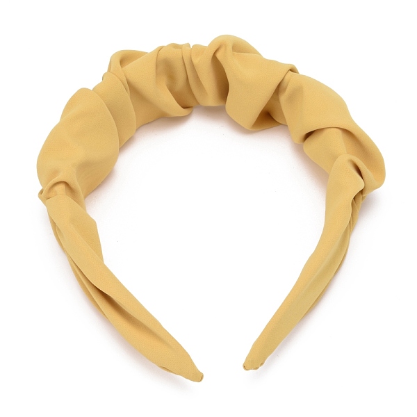 

PandaHall Plastic Hair Bands, with Cloth Cover, Orange, 7~52mm, Inner Diameter: 132mm Plastic Orange