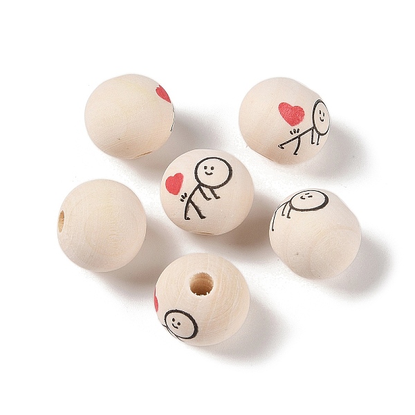 

PandaHall Schima Wood Beads, Round, Wheat, 19~20x17.5mm, Hole: 5mm, 192pcs/500g Wood Round Orange