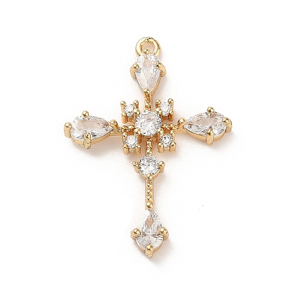 Brass Micro Pave Cu… - image