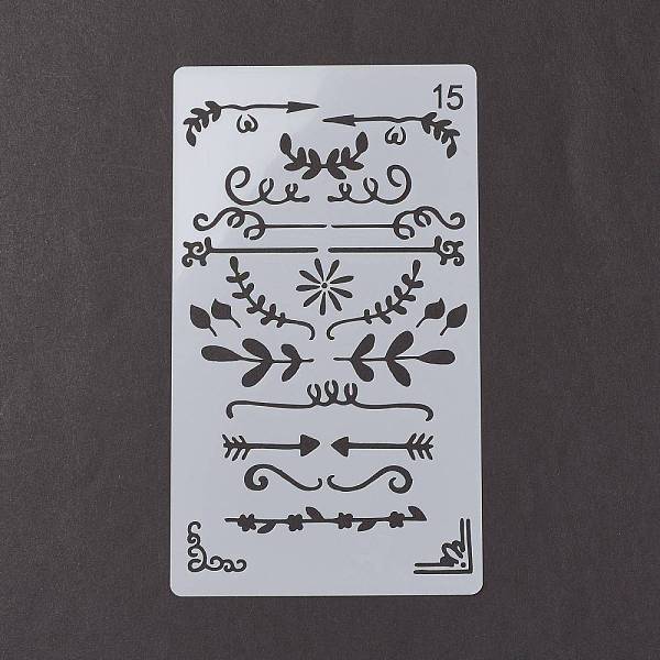 Plastic Reusable Drawing Painting Stencils Templates