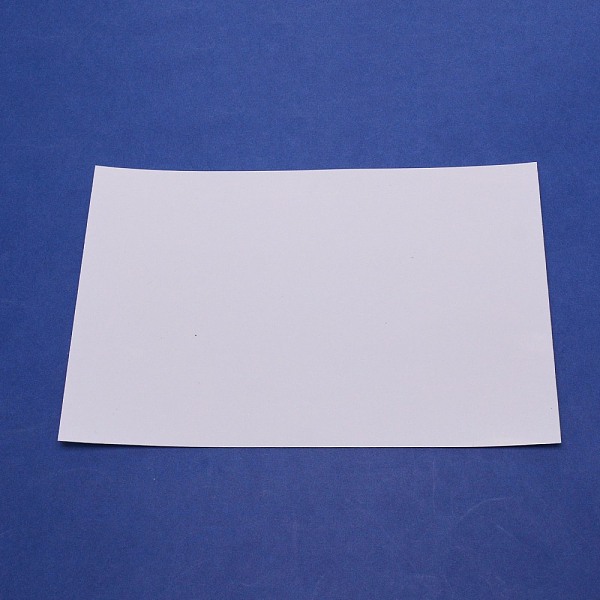 

PandaHall ABS Plastic Plates, Rectangle, White, 301x199x0.5mm Plastic White