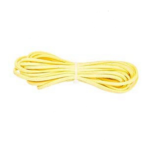 

PandaHall Faux Suede Cord, Yellow, 2.7mm, about 1m/strand Faux Suede Yellow