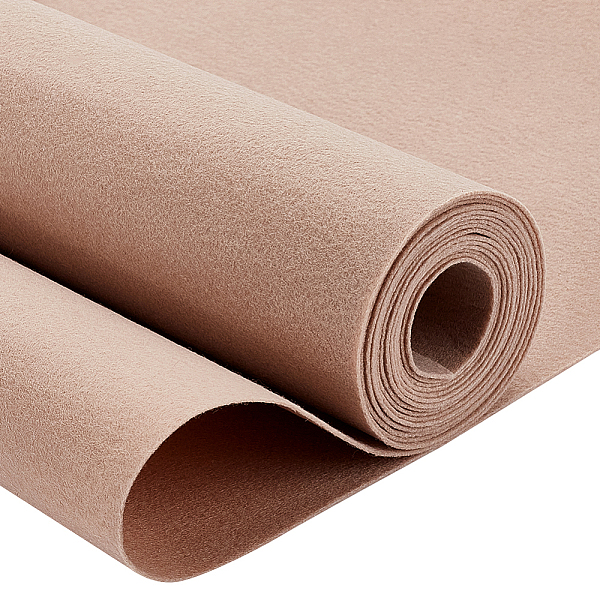 

PandaHall Polyester Felt, Fabric, Rectangle, Khaki, 40x0.1cm, 3m/roll Polyester Yellow