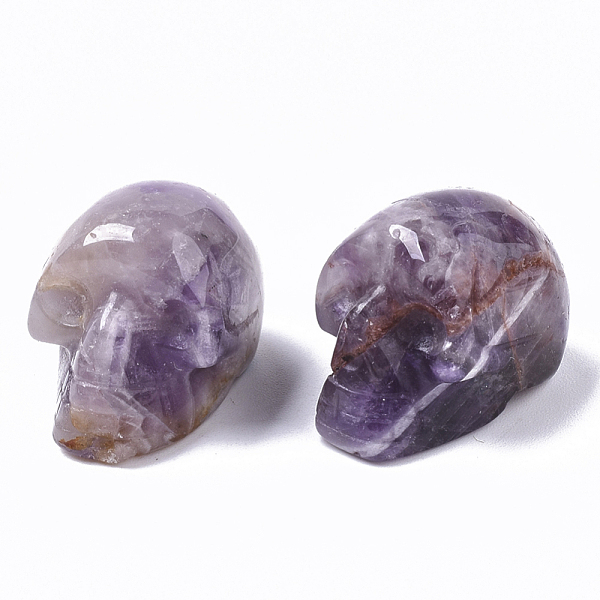 Halloween Natural Amethyst Beads