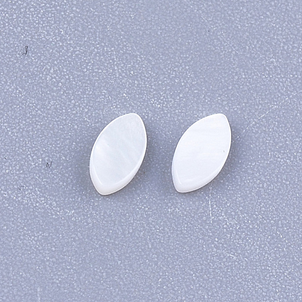 

PandaHall Freshwater Shell Cabochons, Horse Eye, Seashell Color, 5x2.5x1mm Freshwater Shell Horse Eye