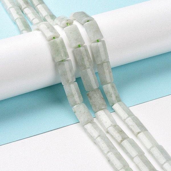 

PandaHall Natural Myanmar Jade/Burmese Jade Beads Strands, Rectangle, 12x8x4mm, Hole: 1mm, about 31pcs/strand, 15.55 inch(39.5cm) Myanmar...