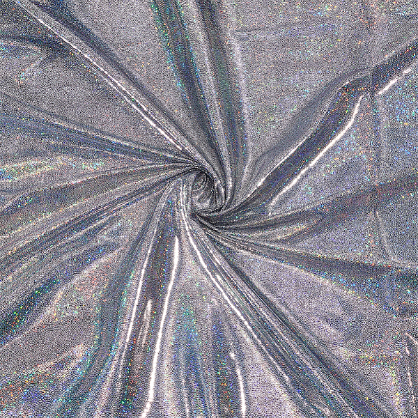 

PandaHall Laser Polyester Bronzing Fabric, for DIY Crafting and Clothing, Dark Gray, 150x0.01cm Polyester
