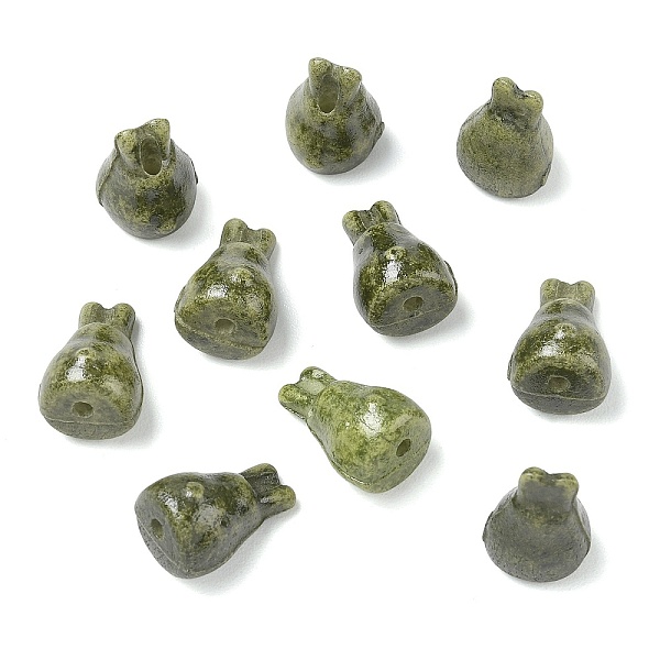 Vintage Handmade Porcelain Beads