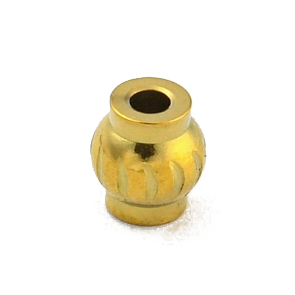 

PandaHall 304 Stainless Steel Beads, Lantern, Golden, 4x3.5mm, Hole: 1.2mm 304 Stainless Steel Lantern