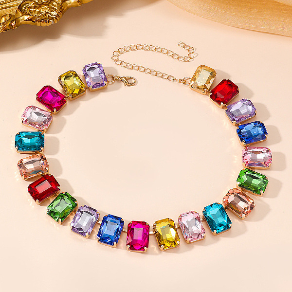 Alloy Colorful Rhin… - image