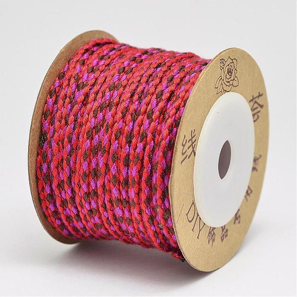 

PandaHall Nylon Thread, Colorful, 2mm, about 20yards/roll Nylon