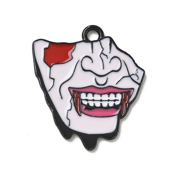 ハロウィンアロイエナメルペンダント