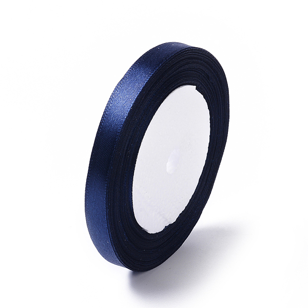 

PandaHall Satin Ribbon, Midnight Blue, 3/8 inch(10mm), about 25yards/roll(22.86m/roll), 10rolls/group, 250yards/group(228.6m/group)...