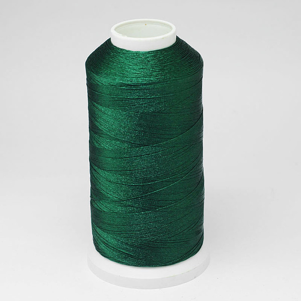 pandahall nylon thread, for tassel making, dark green, 0.3mm, about 1093.61 yards(1000m)/roll nylon green