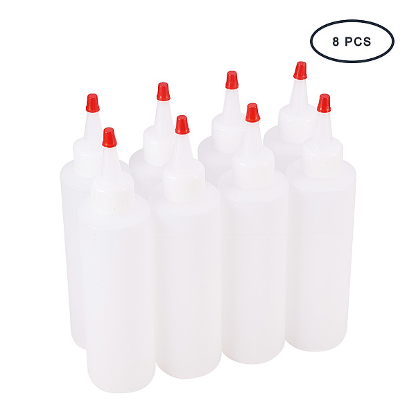 

PandaHall Plastic Glue Bottles, White, 14.7x0.5cm Plastic White