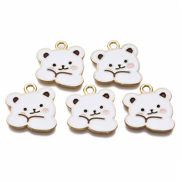 Alloy Enamel Pendants