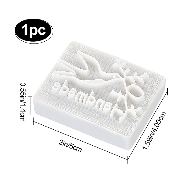 CRASPIRE Soap Mould Stamp Resin Pigeon Soap Chapter Handmade Stamping Mould Imprint Stamp For DIY Handmade Soap Supplies Craft Art Gift