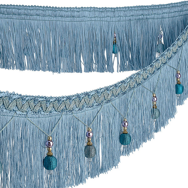 6M Polyester Tassel Lace Trim