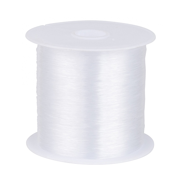

PandaHall Nylon Wire, Clear, 0.25mm, about 109.36 yards(100m)/roll Nylon Clear