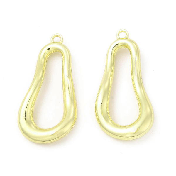 

PandaHall Rack Plating Alloy Pendants, Cadmium Free & Nickel Free & Lead Free, Teardrop Charms, Light Gold, 33.5x16x4mm, Hole: 1.8mm Alloy...