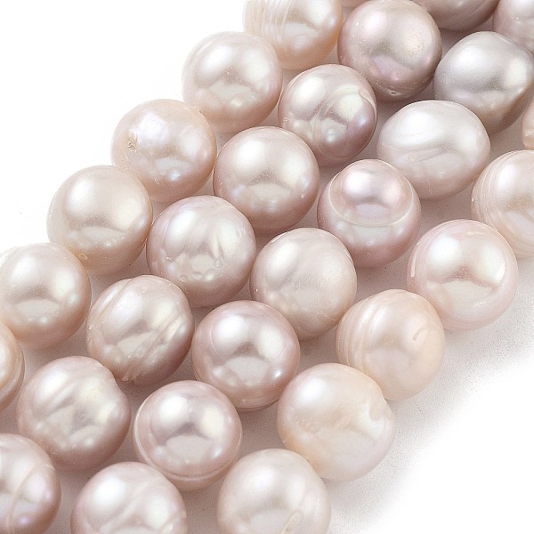 

PandaHall Natural Cultured Freshwater Pearl Beads Strands, Potato, Rosy Brown, 11~12mm, Hole: 0.6mm, about 17~18pcs/strand, 7.09~7.48 inch...