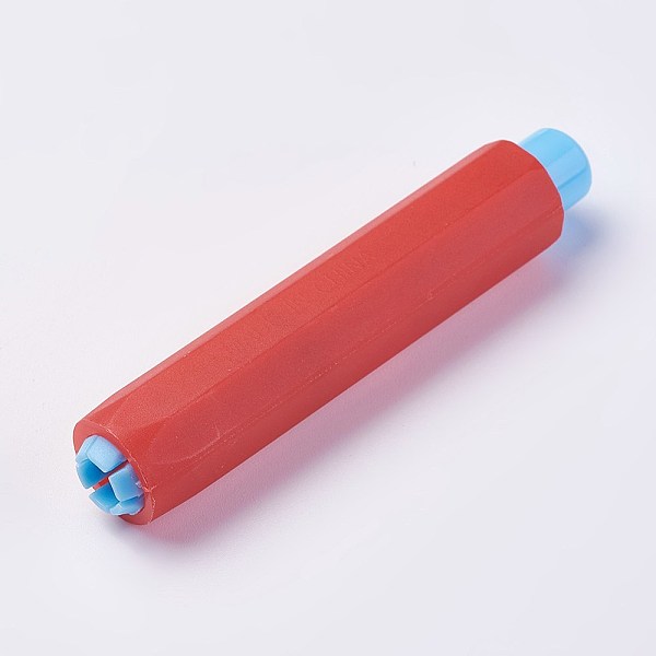 PandaHall Plastic Folder Chalk, Office Blackboard Writing Tools, Red, 95x17~19mm, Inner Diameter: 8mm Plastic Red