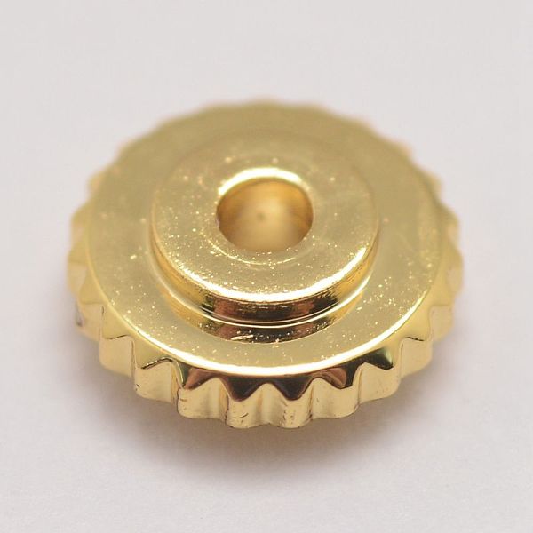 

PandaHall Brass Spacer Beads, Flat Round, Real 18k Gold Plated, 6x2mm, Hole: 1mm Brass Flat Round