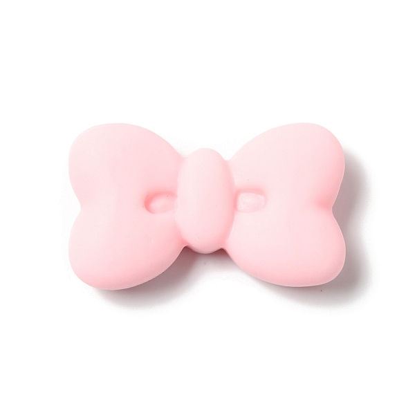 

PandaHall Opaque Resin Cabochons, Bowknot, Pink, 20x33.5x8.5mm Resin Bowknot Pink