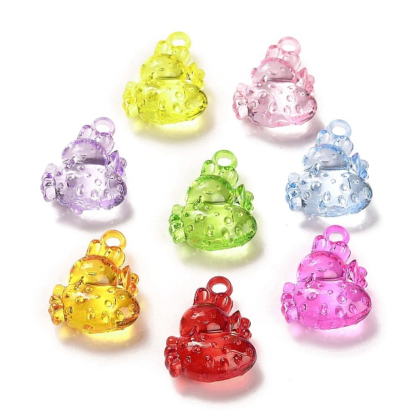 

PandaHall Transparent Acrylic Pendants, Rabbit, Mixed Color, 31x24x11.5mm, Hole: 3.8mm, about: 144pcs/500g Acrylic Rabbit Multicolor