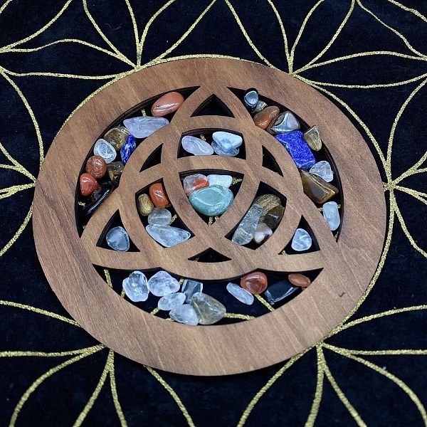 Wooden WICCA Altar Ritual Ornaments