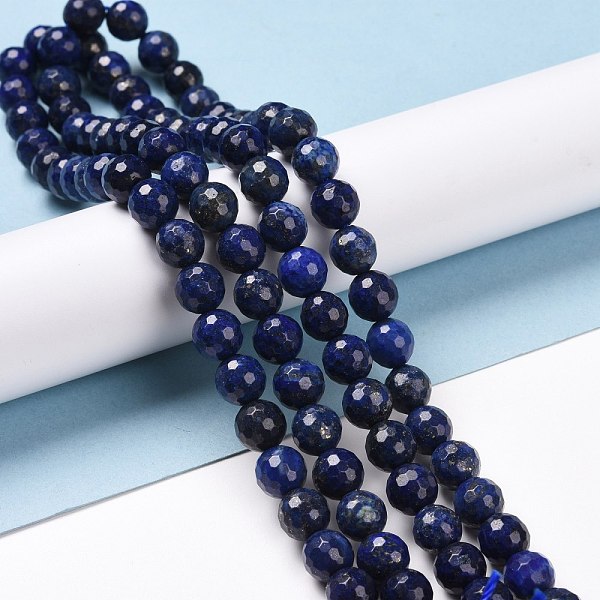 Dyed Natural Lapis Lazuli Beads Strands