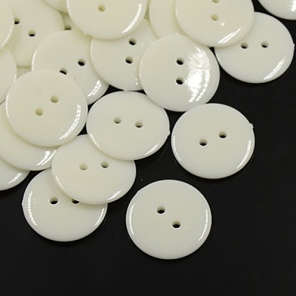 

PandaHall Acrylic Sewing Buttons, Plastic Buttons for Costume Design, 2-Hole, Dyed, Flat Round, White, 17x2mm, Hole: 1mm Acrylic Flat Round...