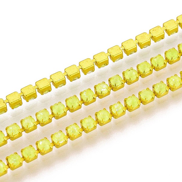 Iron Rhinestone Cup Chains