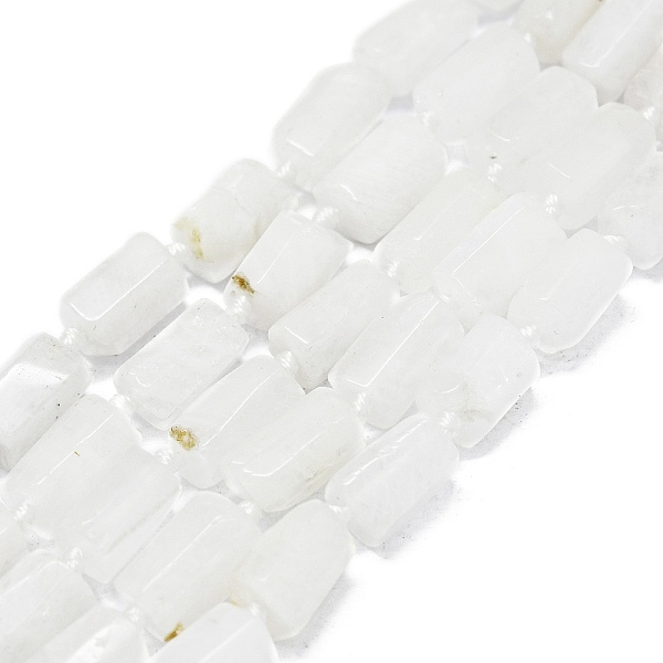 

PandaHall Natural Rainbow Moonstone Beads Strands, Nuggets, 9~13x7~8mm, Hole: 0.8mm, about 30~35pcs/strand, 15.94''(40.5cm) Rainbow...