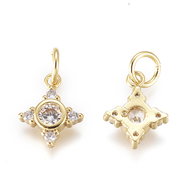 Brass Micro Pave Cu… - image